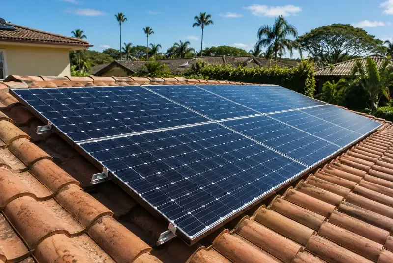 Installation de panneaux solaires à Saint-Marcel-lès-Sauzet